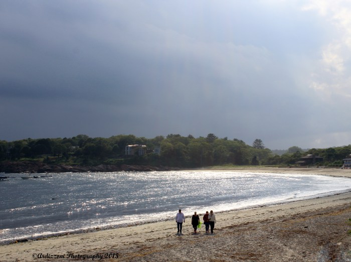 July 26, 2015 walking on Magnolia Beach