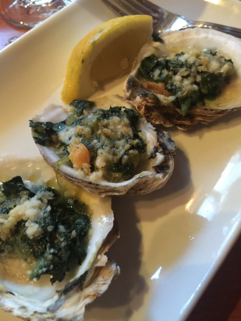 Oysters Rockerfeller Passports Restaurant ©Kim Smith 2015