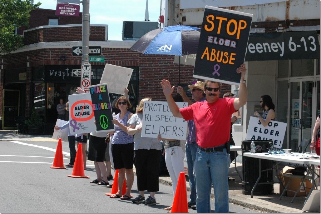 Scott Trenti, Executive Director  at Beverly Stop Elder Abuse Rally