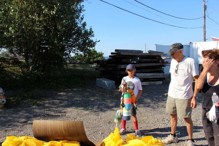 August 1, 2015 9 year old Cassidy with some treasures