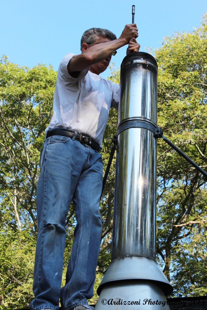 August 16, 2015 Rick the chimmney sweep