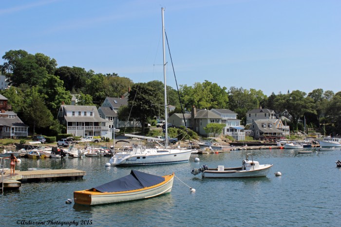 August 17, 2015 Summer day on the footbridge