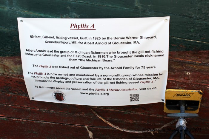 August 8, 2015 a little history of the Phyllis A