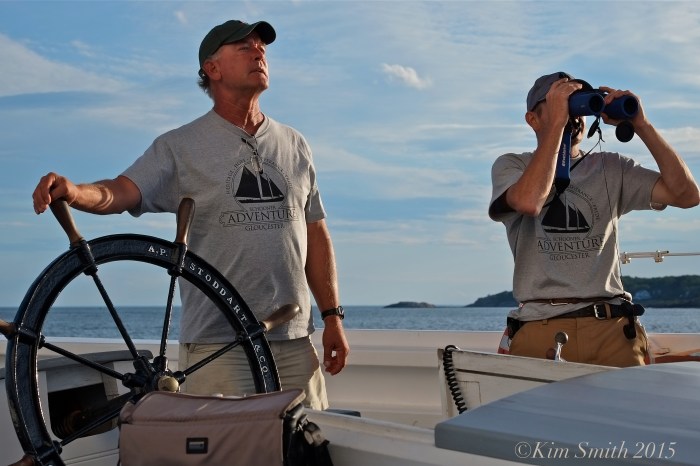 Captain Stefan Edick Mike Bergman Schooner Adventure ©Kim Smith 2015JPG