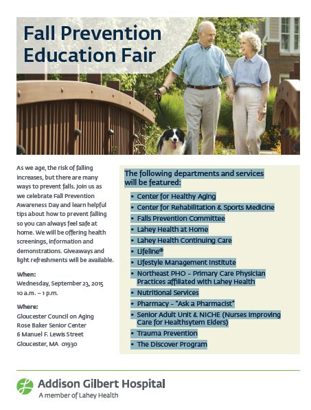 Falls Prevention Fair