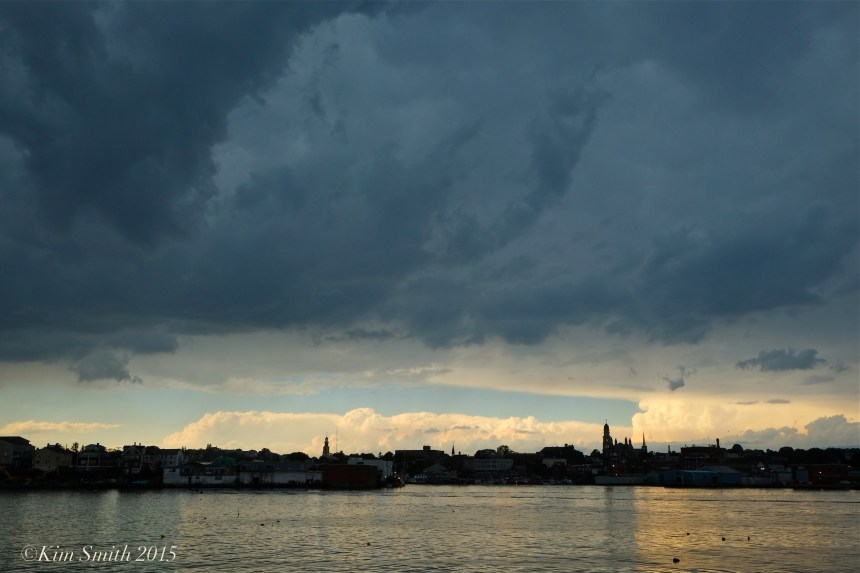 Gloucester city skyline summer storm ©Kim Smith 2015
