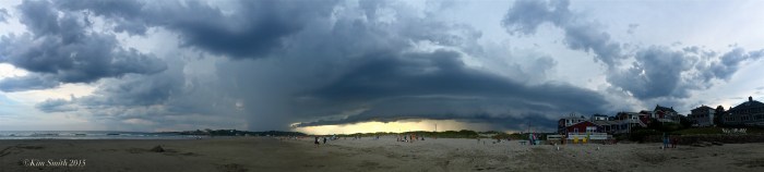 Good Harbr Beach Panorama Storm ©Kim Smith 2015