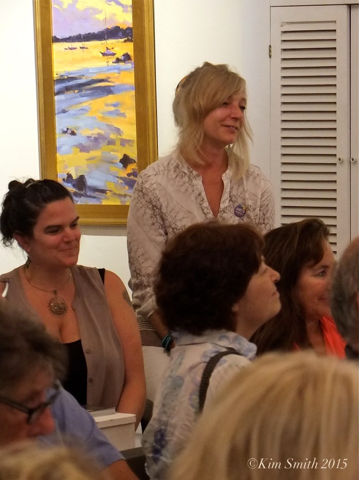 Karen Ristuben Gloucester Mayoral Arts and Culture Debate ©Kim Smith 2015