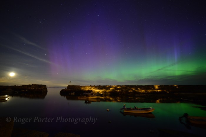 Northern Lights over Lanes Cove by Roger Porter of GAAC