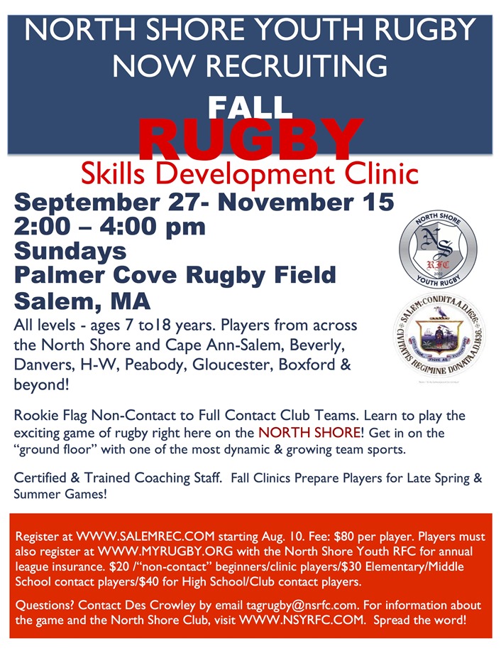 Rugby flyer
