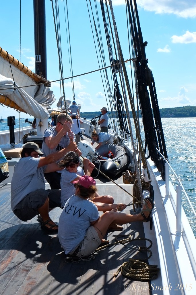 Schooner Adventure Gloucester August 5th -20  ©Kim Smith 2015