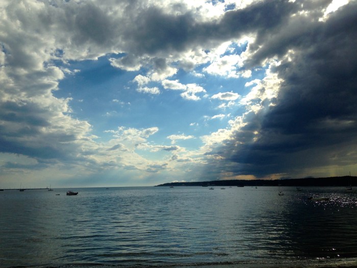 this heart appeared over gloucester after storm