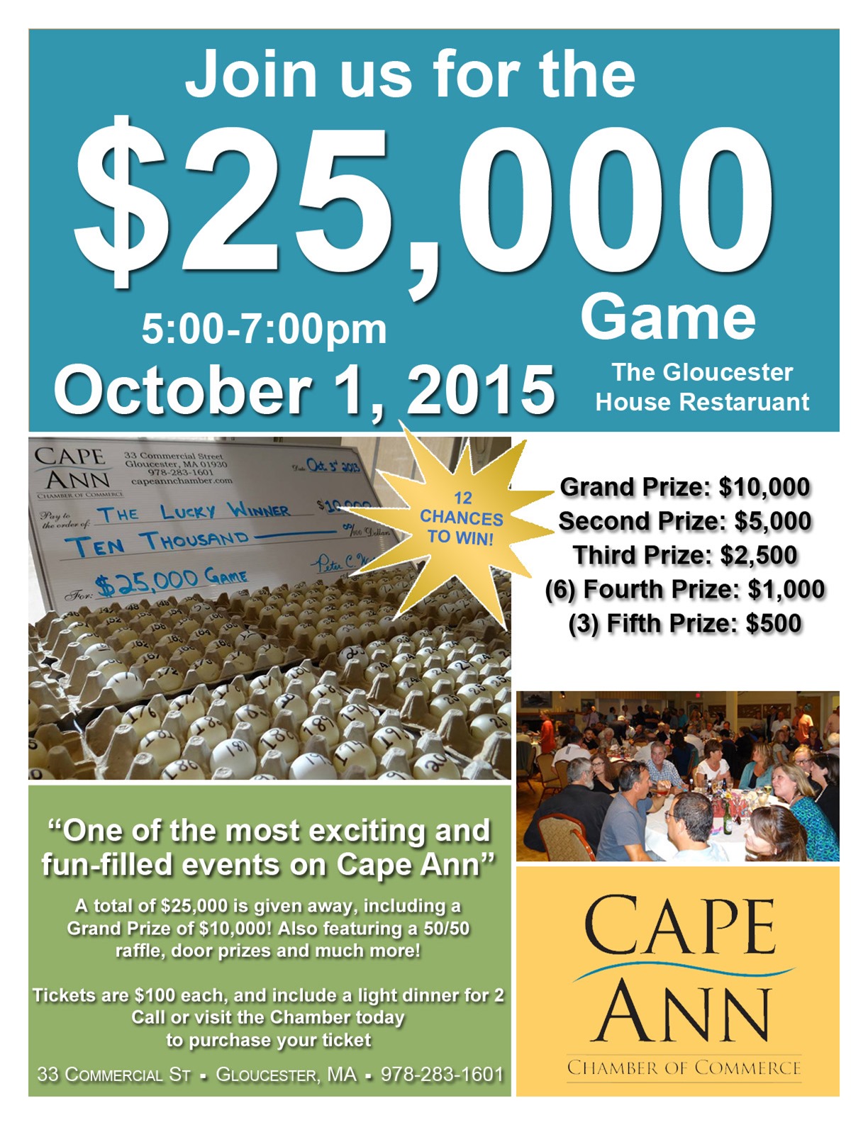 25k Game Flyer