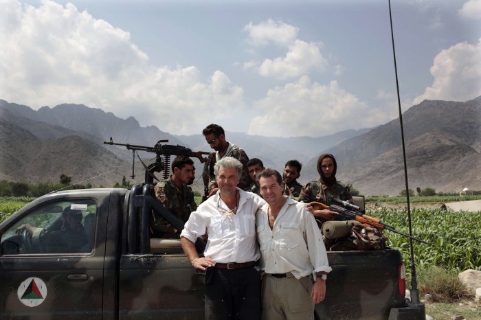 Charlie Sennott and Gary Knight