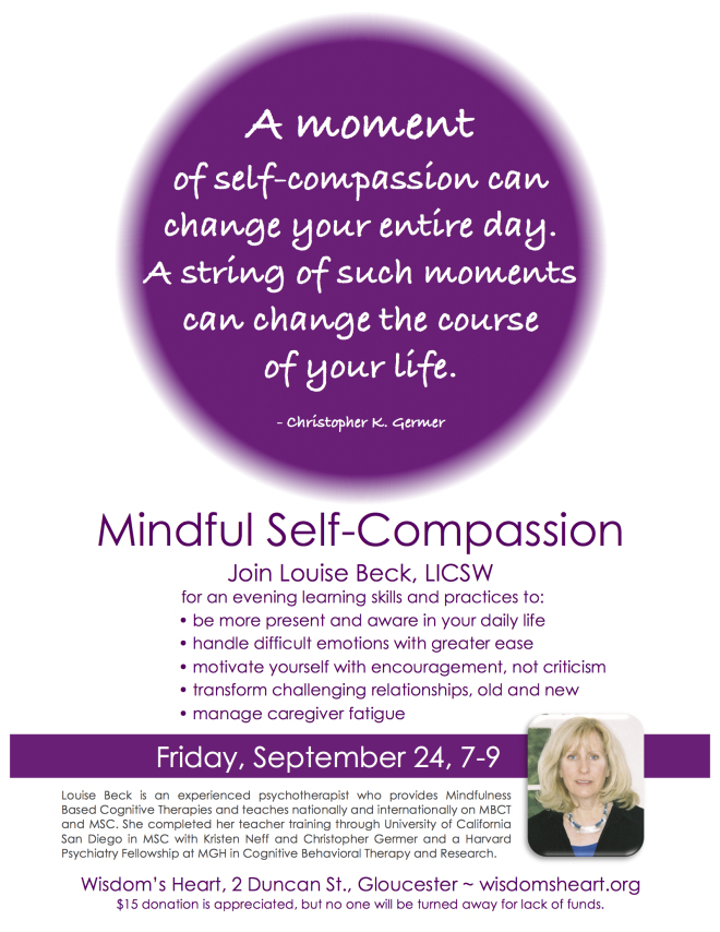 Mindful Self-Compassion