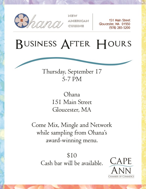 Ohana After Hours Flyer