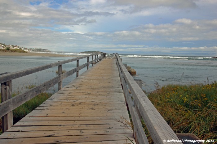 September 30, 2015 Foot bridge at Good Harbor Beach