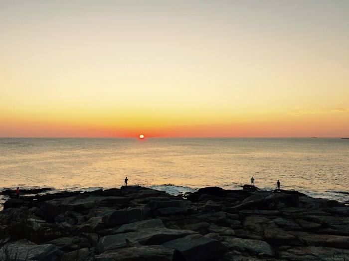 Day after day relentless perfect weather, a cool breeze, no bugs, no humidity, lawn never needs mowing. Isn't it time for a little sideways rainstorm?