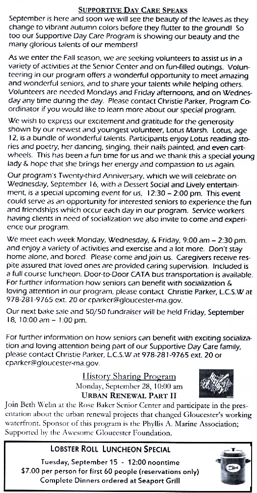 supportive day care speaks