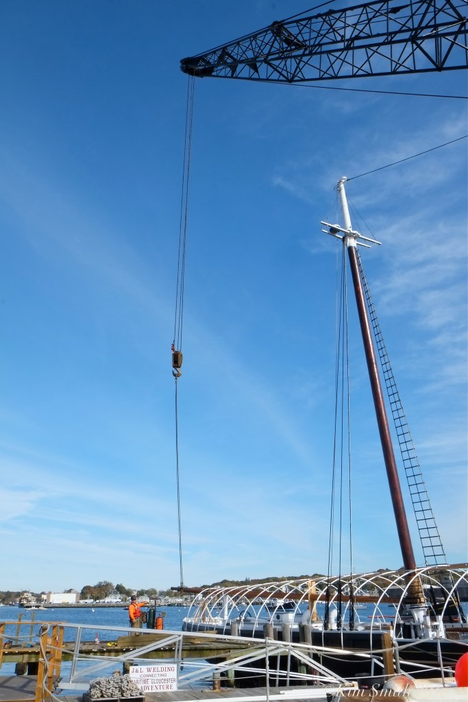 CRANE Gloucester Harbor Environmental Clean up -2 ©Kim Smith 2015