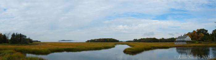 Essex Salt Marsh Great Marsh Panorama ©Kim Smith 2015