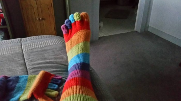 October 23, 2015 socks from TBT