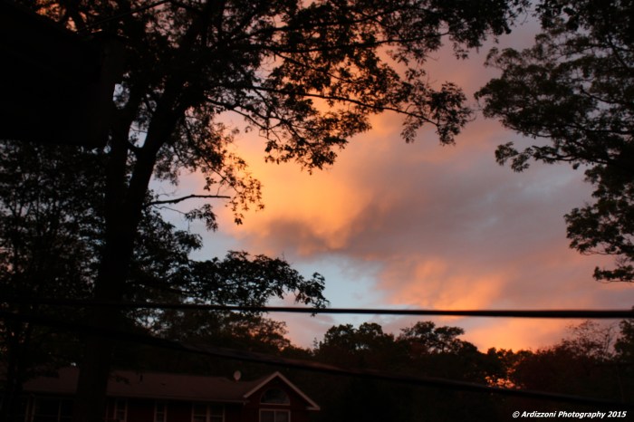 October 5, 2015 changing sky