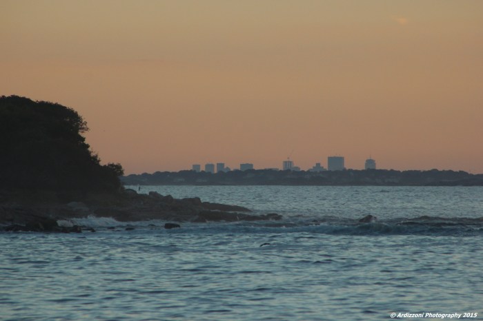 October 6, 2015 Boston in background