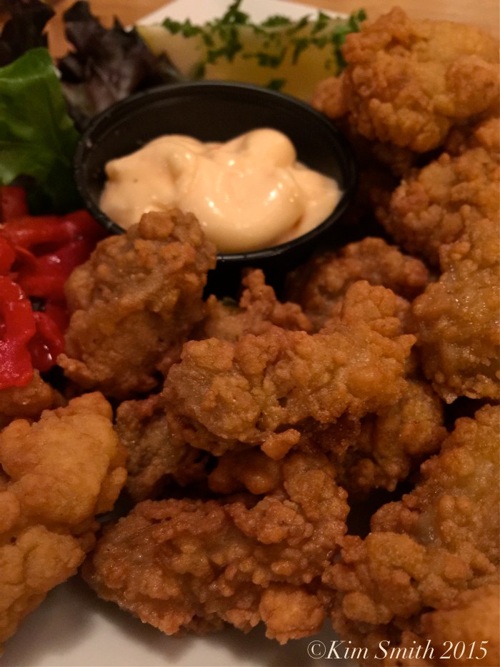 Passports fried oysters Gloucester Restaurant ©kim Smith 2015