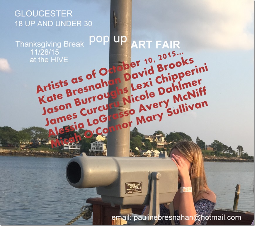 POP UP fair update Oct 11 2015