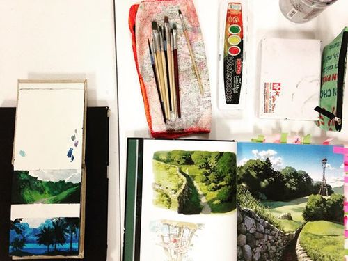 Tuesday watercolor class starts tonight! Join us next week 6-8pm