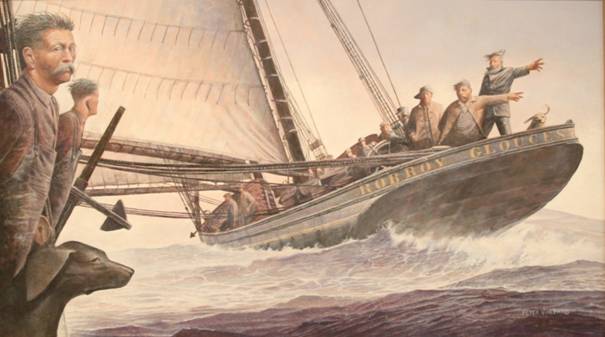 Image Credit: Peter Vincent, Georges Men, c. 1995, acrylic on masonite