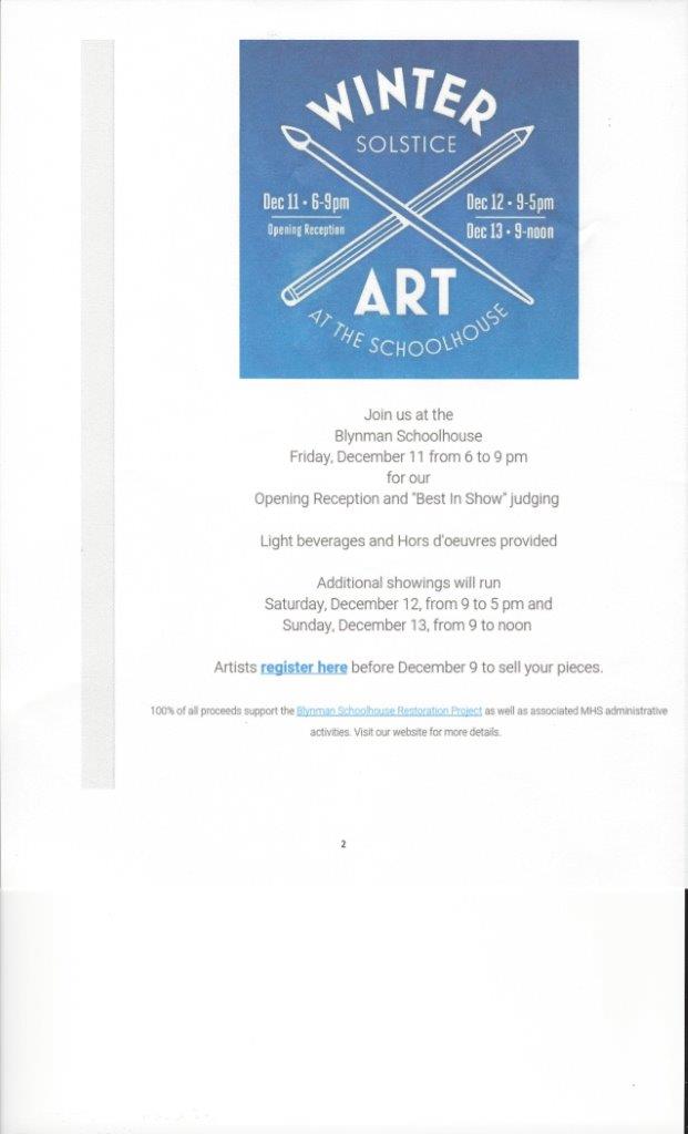 Magnolia Show December 11-12