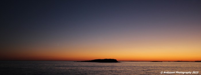 November 3, 2015 after sunset Kettle Cove Island