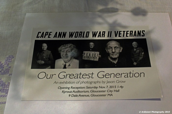 November 7, 2015 Cape Ann World War II Veterans