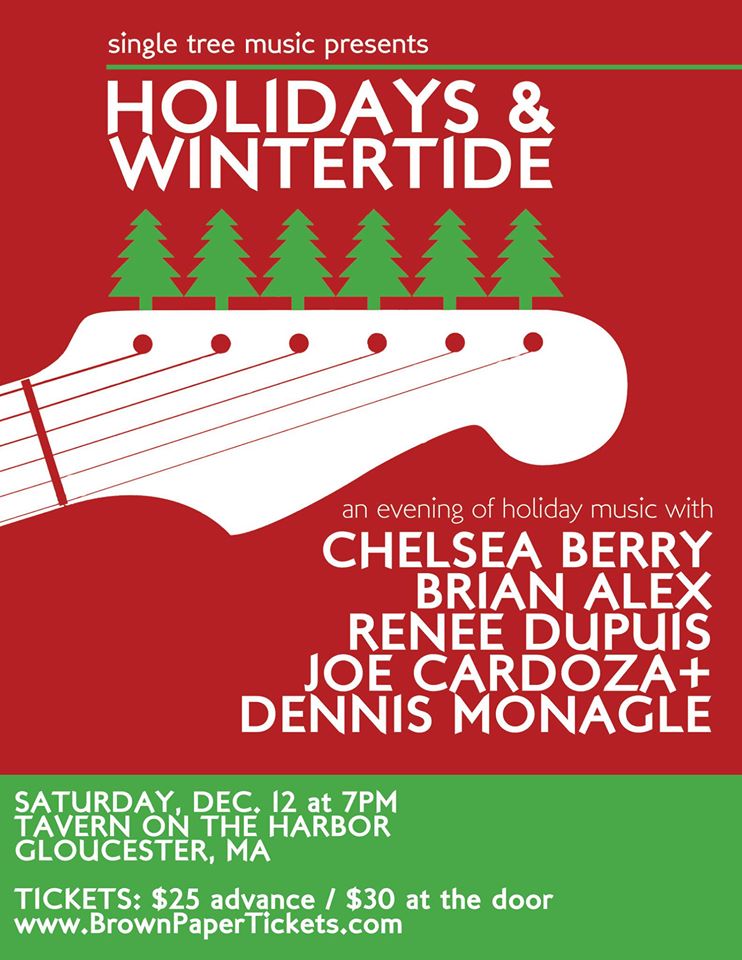 single tree holidays and wintertide 2015