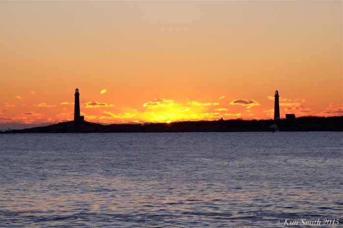 Twin Lights November sunrise ©Kim Smith 2015