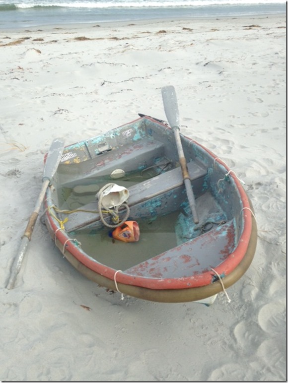 boat on beach