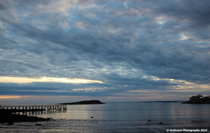 December 26, 2015 low tide on Magnolia Beach