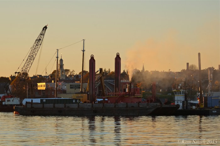 Gloucester Harbor Dredging ©Kim Smith 2015