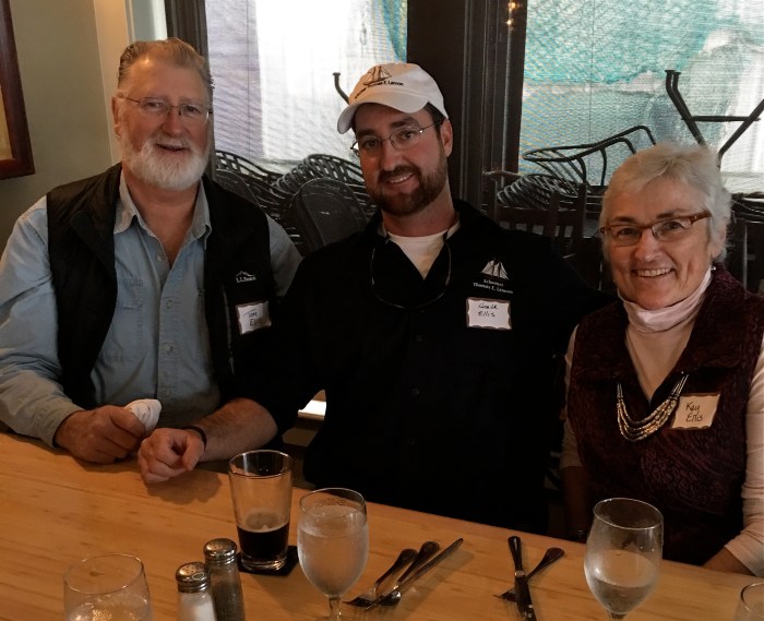 Kay Heath Tom Ellis Discover Gloucester 2015 Holiday Party