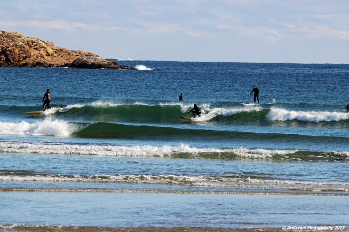 November 29, 2015 catching the waves on a Sunday morning