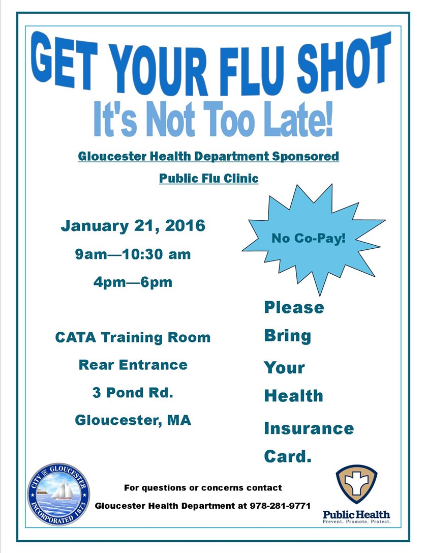 Flu Clinic Jan 2016