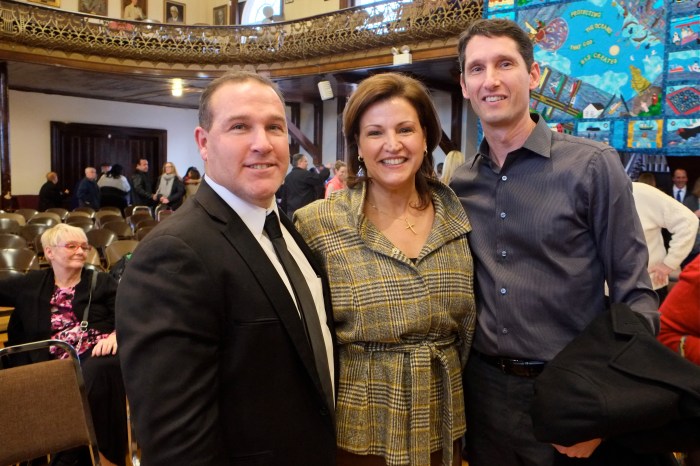 Gloucester Inauguration 2016 Gloucester Cousins Steve, Grace, Aaron ©Kim Smith 2016
