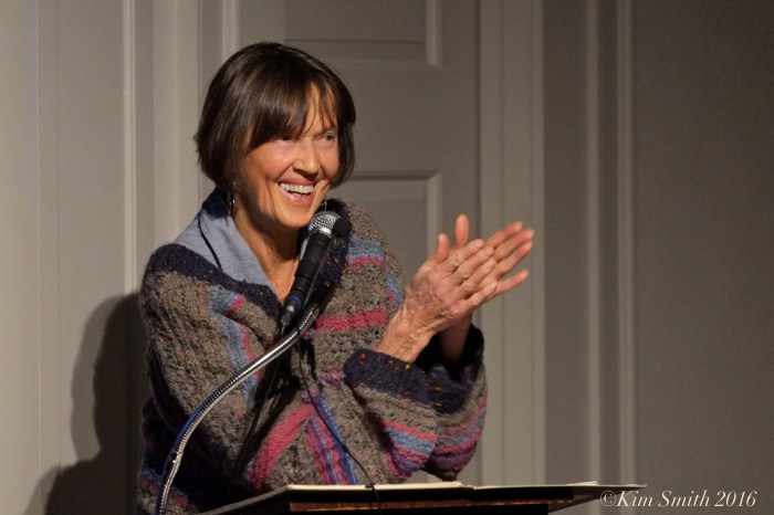 Juni Van Dyke Cape ann Museum The Neighborhood quilt Project ©Kim Smith 2016