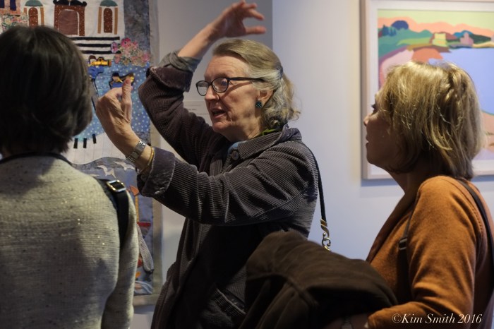 Kathleen Adams Juni Van Dyke Cape ann Museum The Neighborhood Quilt Project ©Kim Smith 2016.JPG