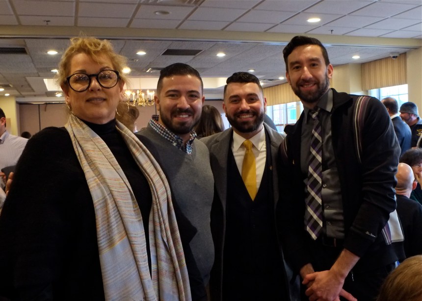 MAYOR SEFATIA ROMEO THEKAN 2016 INAUGURATION Sam, Jane, Frank ©Kim Smith 2016..JPG