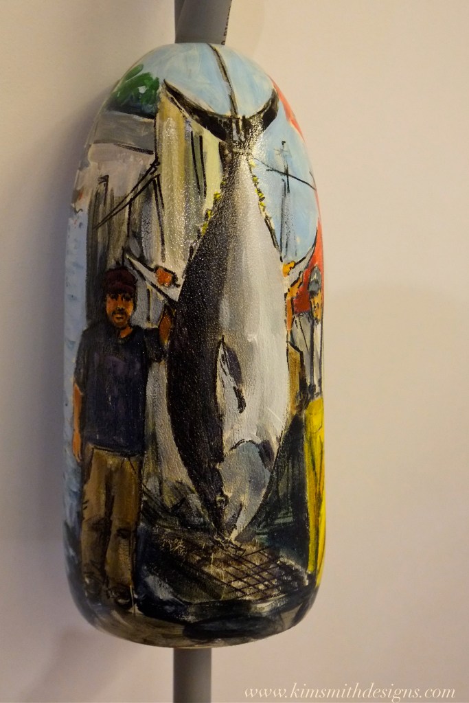 Traci Corbett Cape Ann Art Haven Buoy Auction @www.kimsmithdesigns.com