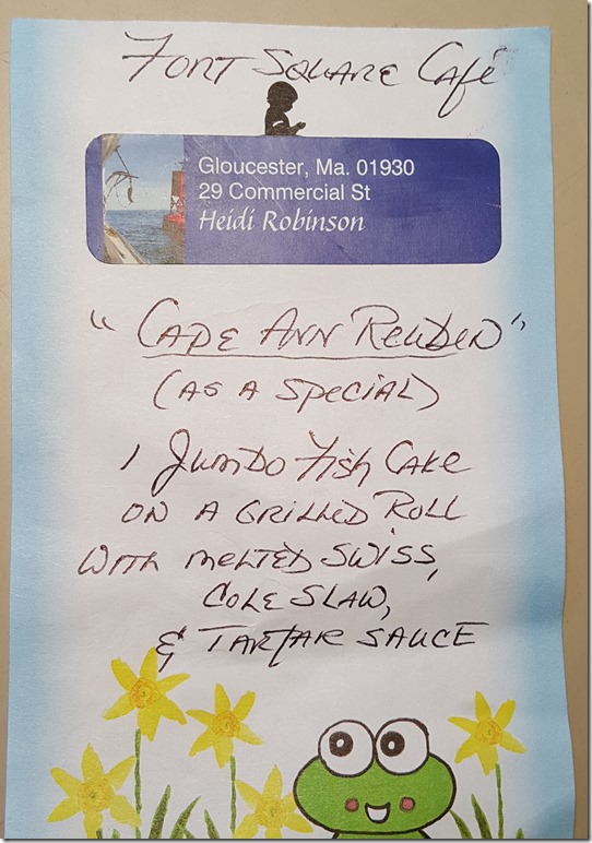 Cape Ann Reuben at Fort Square