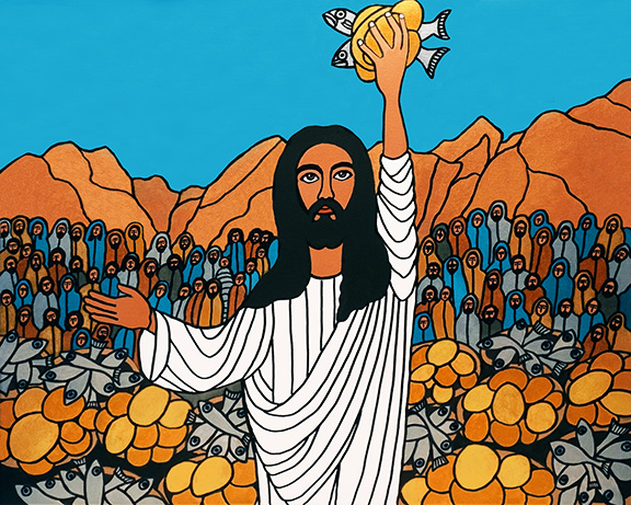 jesus feeds the 5000